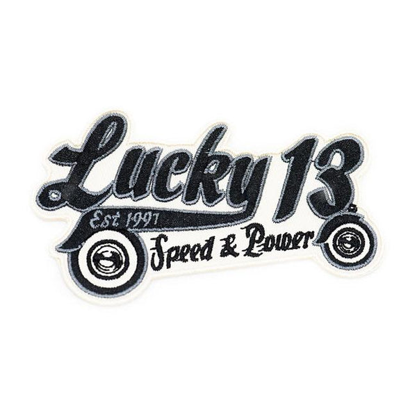 Lucky 13 Patch Lucky 13 Lucky Speed Patch Svart Customhoj
