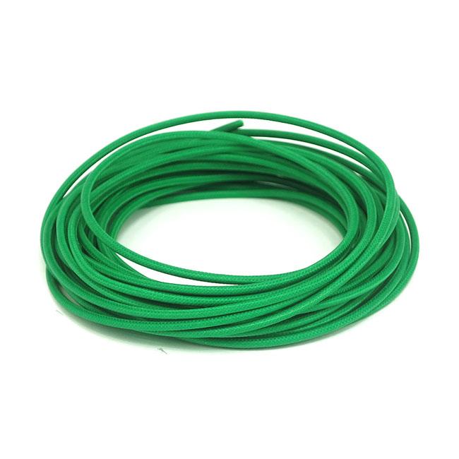mcs EL-Kabel tyg Grön El-Kabel Tyg 1.8mm² Flera Färger Metervara Customhoj