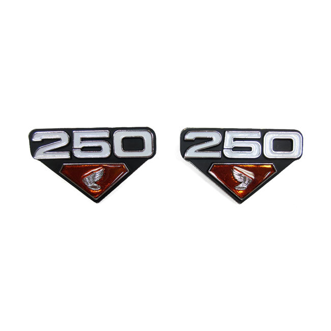 MCS Emblem Honda Sidoemblem CB250 Customhoj