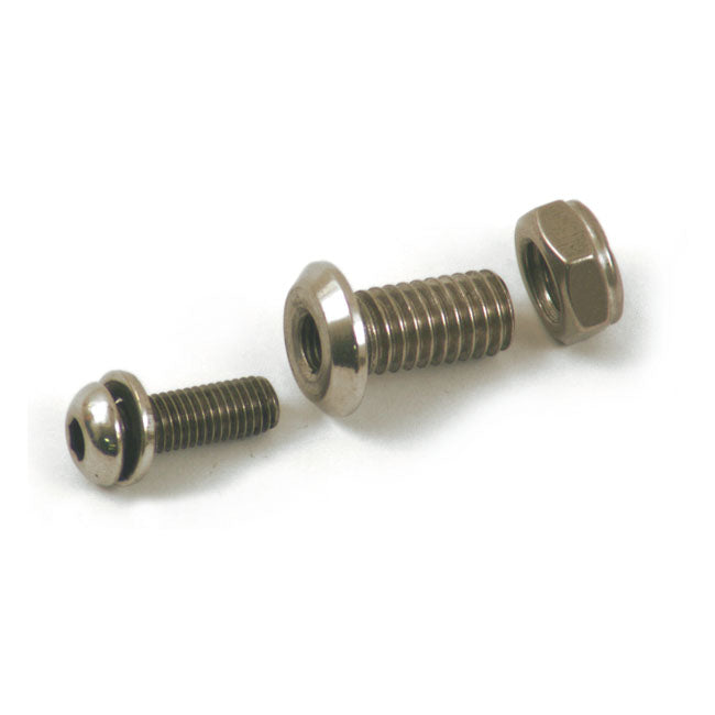 MCS Fästen/Montering Sadel Seat screw repair kit. Stainless Customhoj