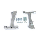 MCS Floorboards Harley 06-17 Dyna / Chrome Passenger Floorboard Mount Brackets for Harley Customhoj