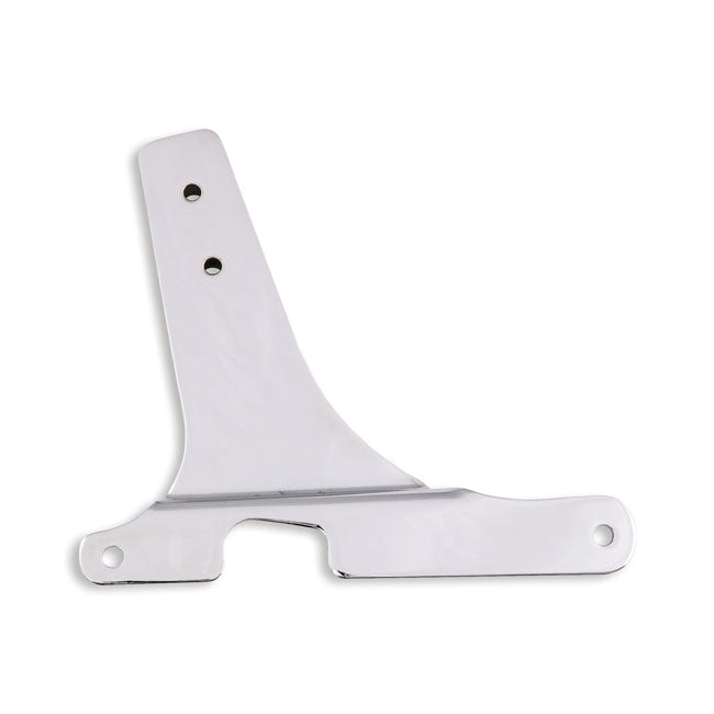 MCS Sissy Bar Side Plates Harley 94-03 XL / Chrome / 6.75" (17.1cm) wide Rigid Sissy Bar Side Plates for Harley Customhoj