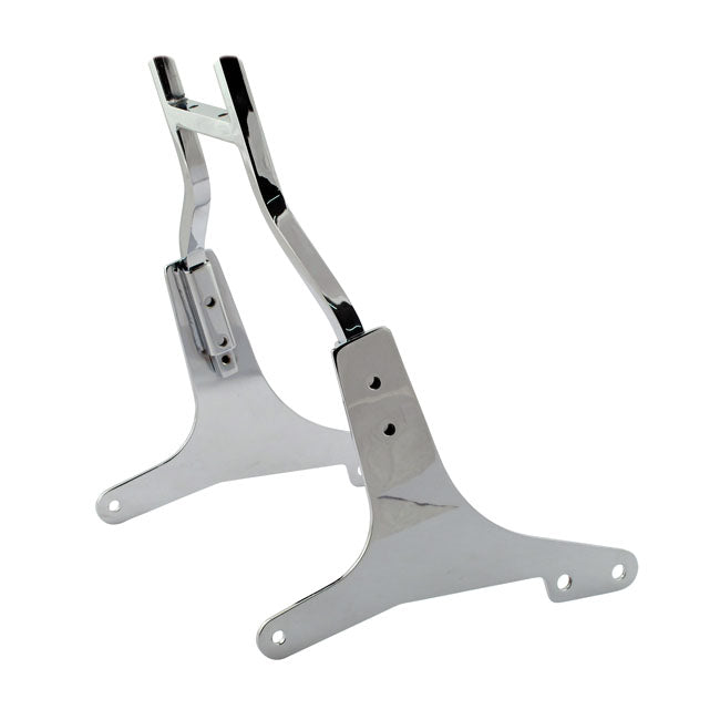 MCS Sissy Bar Side Plates Harley Rigid Sissy Bar Side Plates for Harley Customhoj