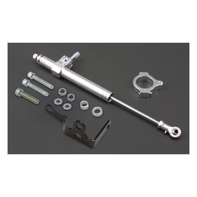 MCS Styrdämpare XL 07-21 Steering Damper Kit. Sportster 88-21 Customhoj