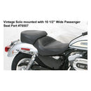 MUSTANG HD Sportster sadlar Mustang Wide Touring Solo Sadel XL 04-21 2.1/3.3 Gal Customhoj