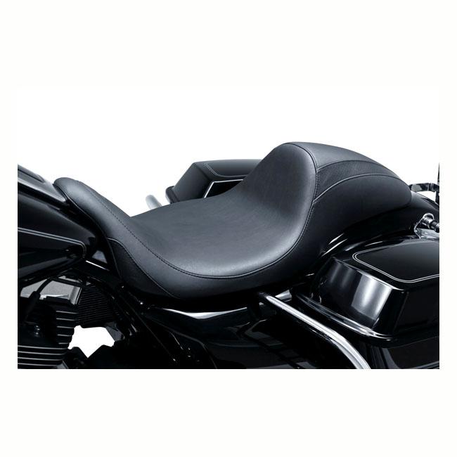 MUSTANG HD Touring/Trike sadlar Mustang Hightail Fastback 2-Up Sadel Touring 08-21 Customhoj