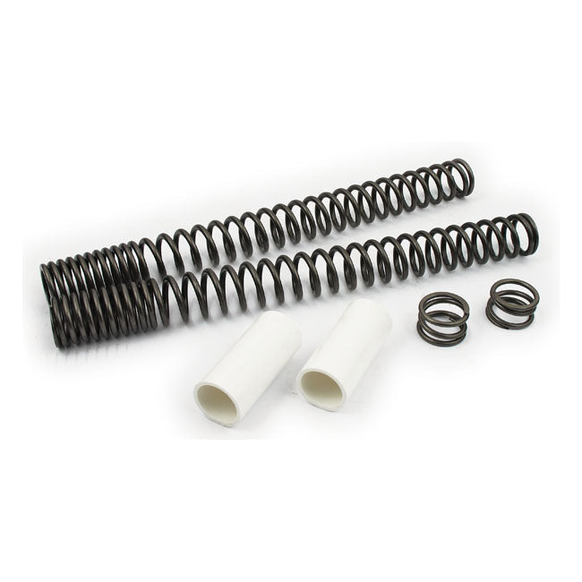 PROGRESSIVE SUSPENSION Sänkningssats fram HD Progressive Suspension Fork Lowering spring kit. 49mm. Softail 18-21 Customhoj