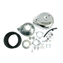 S&S Air Cleaner Harley 16-17 Softail; 2017 FXDLS; 08-16 Touring, Trike. (e-throttle) / Chrome S&S Teardrop Air Cleaner for Harley Customhoj