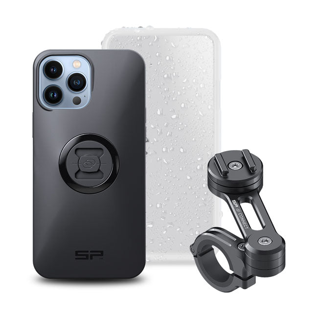 SP Connect Mobilhållare Paket iPhone 13 Pro Max SP Connect™ Moto Bundle Customhoj