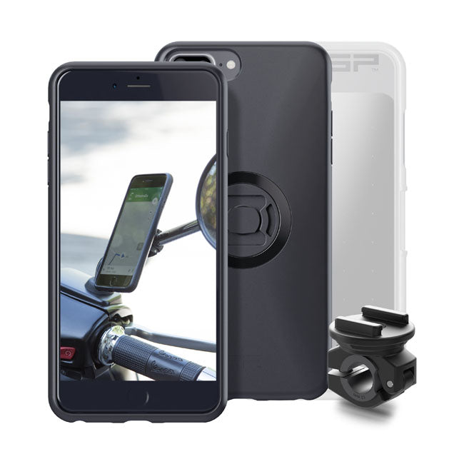 SP Connect Mobilhållare Paket iPhone 8+/7+/6s+/6+ SP Connect™ Moto Mirror Bundle LT Customhoj