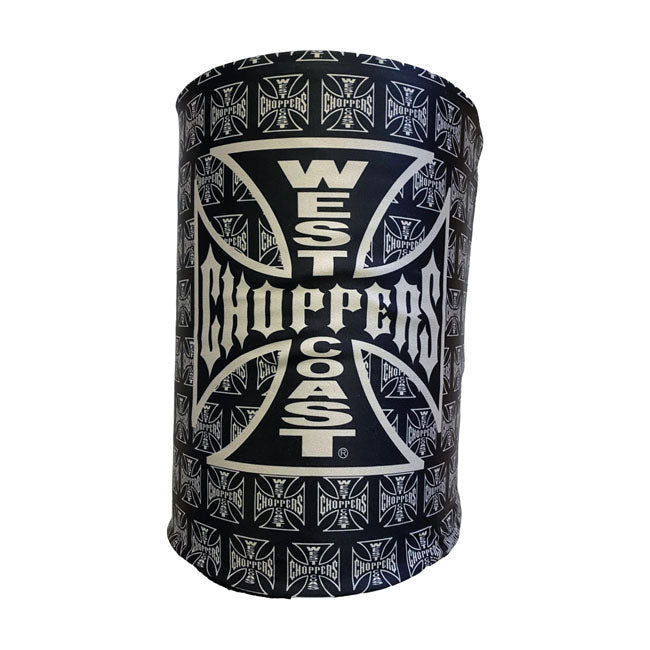 WEST COAST CHOPPERS Ansiktsskydd WCC OG logo winter fleece tube Svart Customhoj